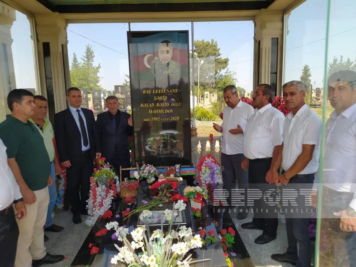 Biləsuvarda Tovuz döyüşləri şəhidinin anım günü qeyd olunub