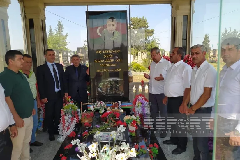 Biləsuvarda Tovuz döyüşləri şəhidinin anım günü qeyd olunub