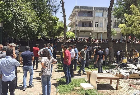 Türkiyənin Şanlıurfa vilayətində terror aktı: ölənlərin sayı 31-ə çatıb - YENİLƏNİB 4 - VİDEO