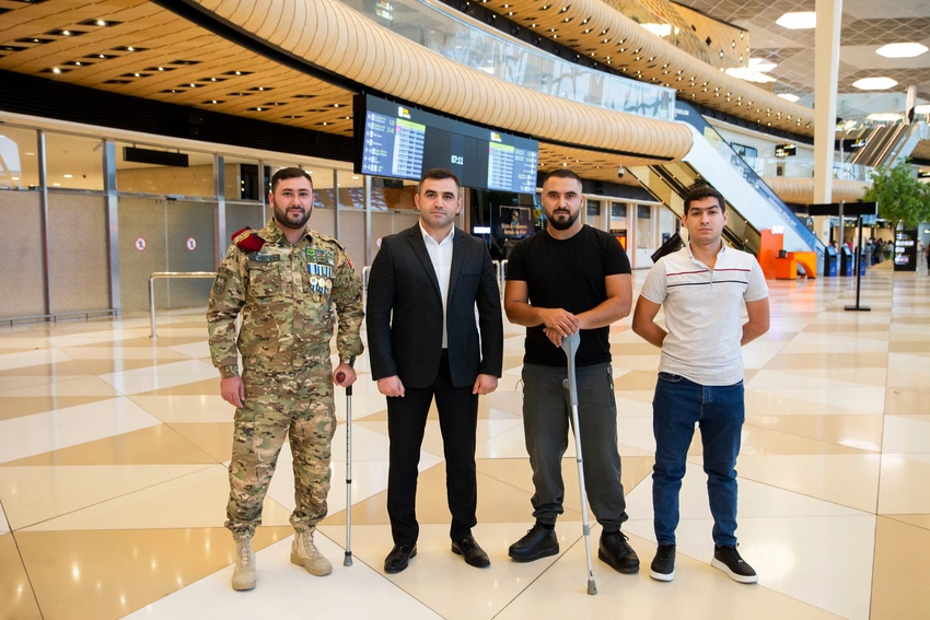 Daha 3 qazi müalicə məqsədi ilə Türkiyəyə göndərilib