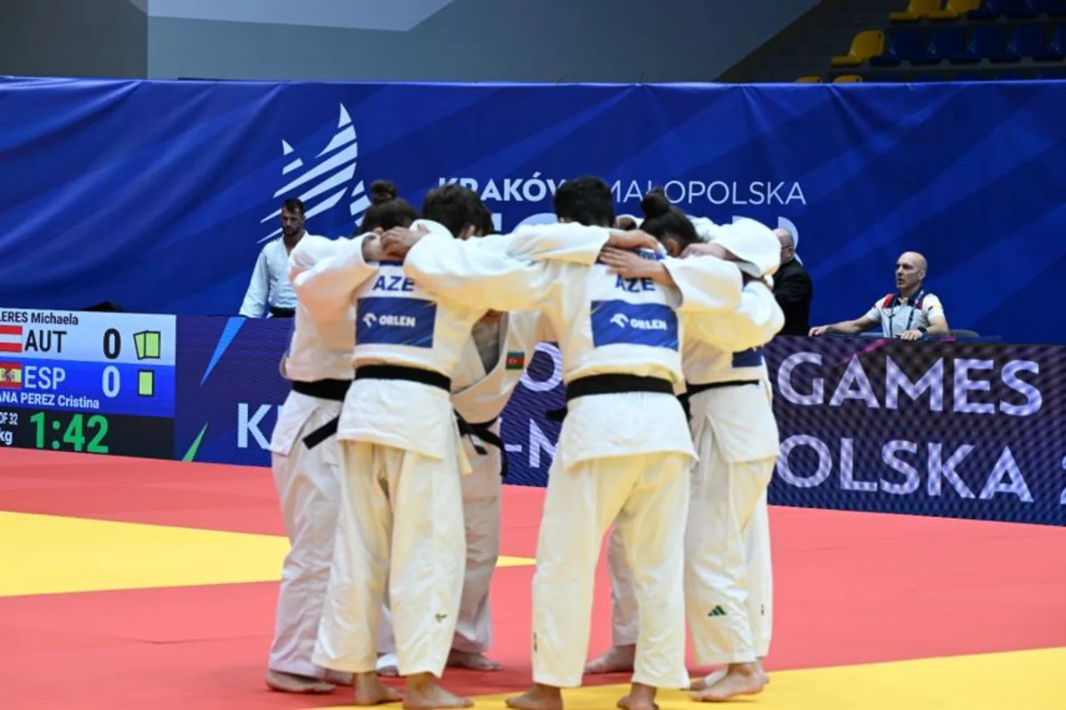 Azərbaycan cüdo millisi Universiadada bürünc medal qazanıb