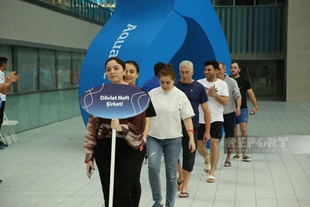 Dövlət qurumları arasında üzgüçülük yarışının açılış mərasimi keçirilib