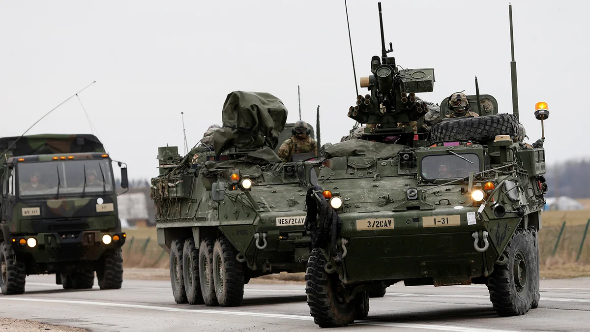Пентагон: США заключили контракт на производство поставляемых Украине Stryker