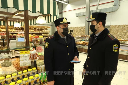 Bakıda peyvənd olunmayan mağaza əməkdaşları cərimələnib