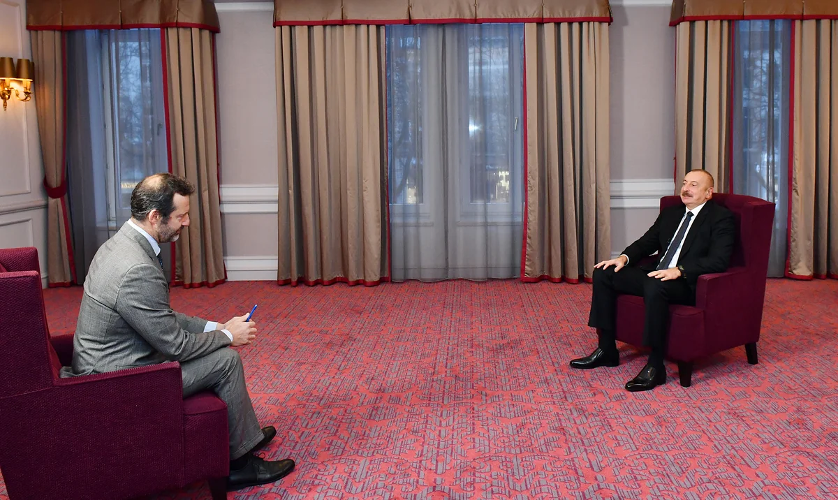 President Ilham Aliyev gives interview to Italy's Il Sole 24 Ore newspaper