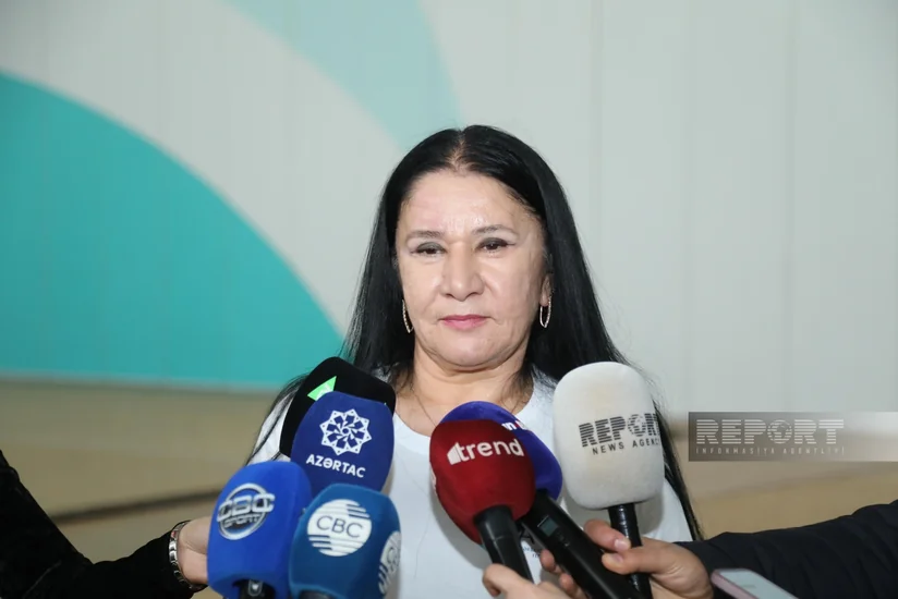 Bədii gimnastika məşqçisi: “İdmançılarımız Bakıya gələndə çox yaxşı təcrübə toplayırlar”