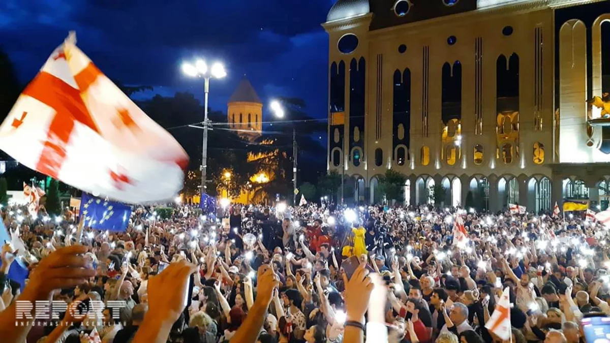 В Тбилиси завершилась акция протеста - ФОТО - ОБНОВЛЕНО - 3