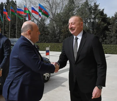 Prezident İlham Əliyev Rusiya Hökumətinin sədri ilə görüşüb - YENİLƏNİB -2