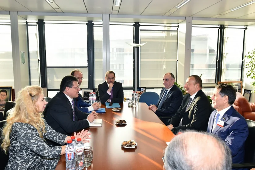 Президент Азербайджана встретился с вице-президентом Европейской комиссии по вопросам Энергетического союза - ДОПОЛНЕНО