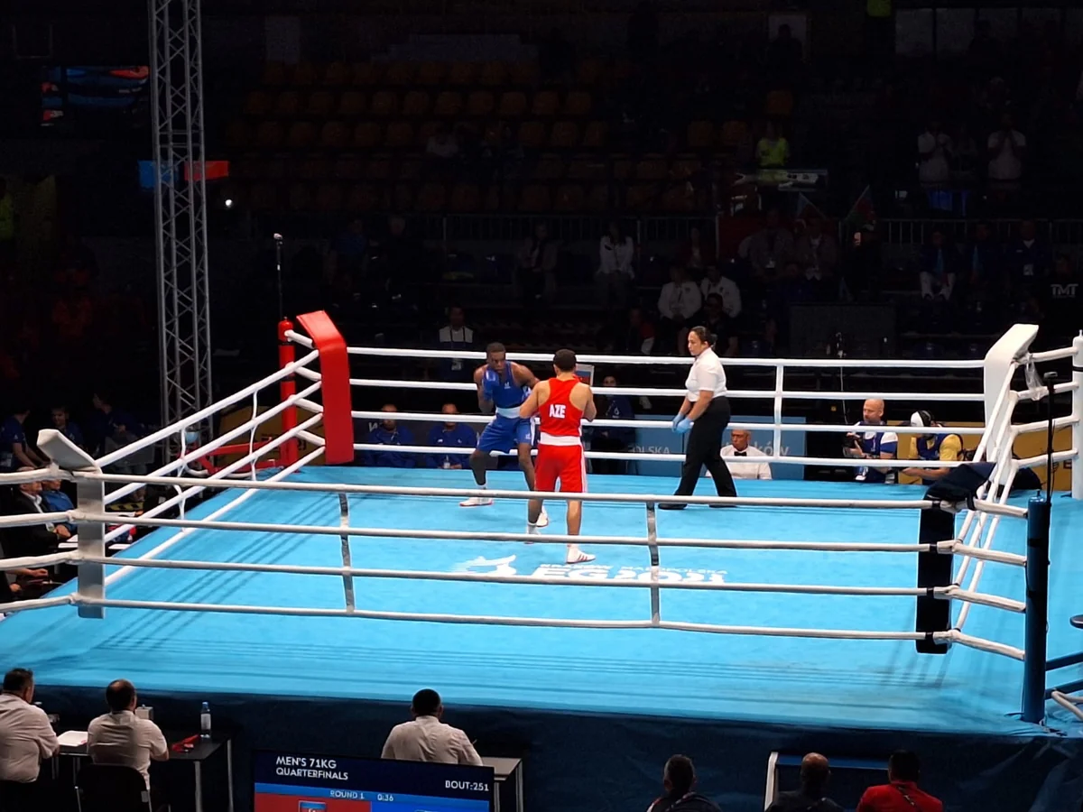 Европейские игры: Азербайджанский боксер вышел в полуфинал