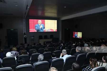 DİM-də şəhid övladları ilə görüş keçirilib