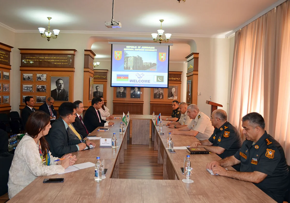Pakistani delegation visits National Defense University