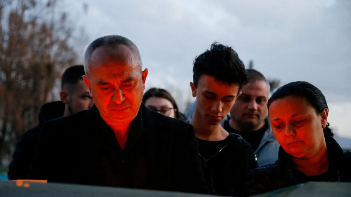 North Macedonia mourns dead in nightclub fire as 15 people detained