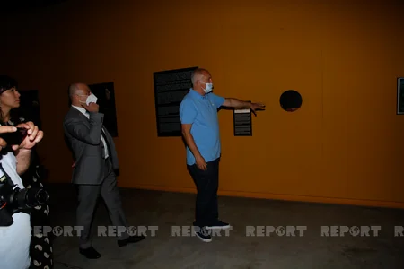 Anar Kərimov Bolnisi muzeyi və Marneuli Çay Evini ziyarət edib
