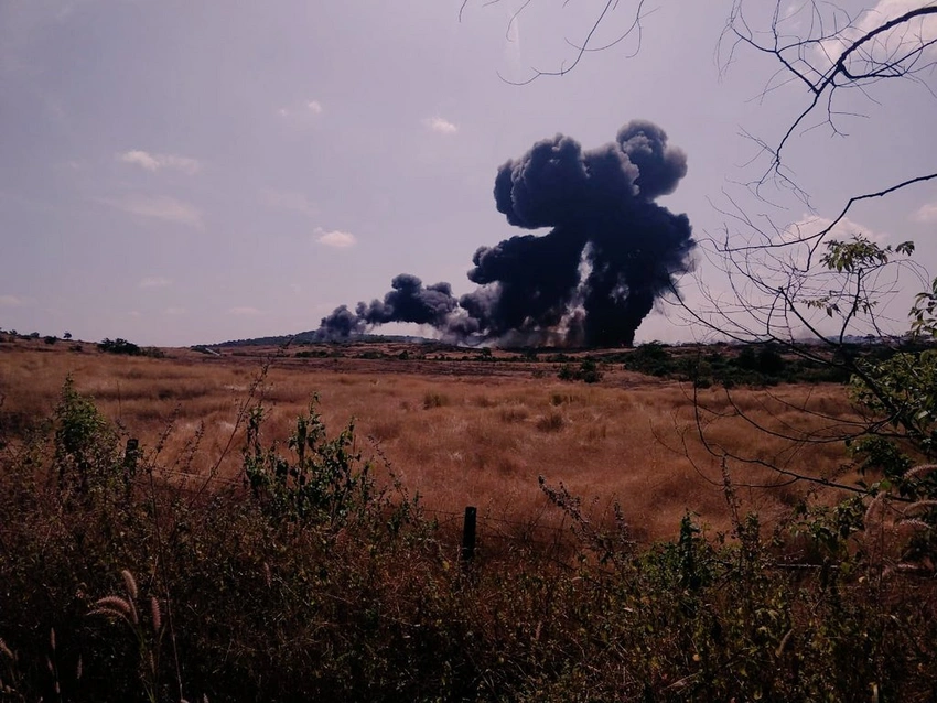 Hindistanda quşlarla toqquşan “MiG-29K” qırıcısı qəzaya uğrayıb