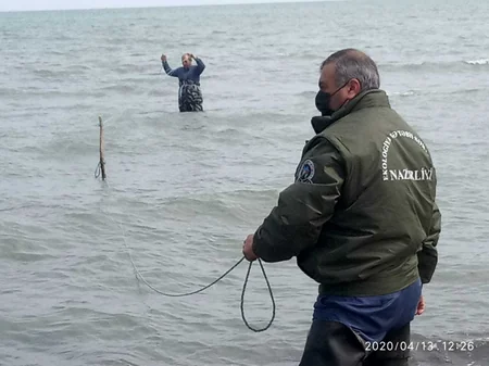Водоемы Азербайджана очищают от запрещенных рыболовных снастей