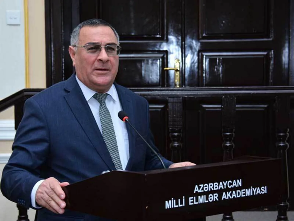 Akademik İsmayıl Hacıyevə Naxçıvan Muxtar Respublika mükafatı verilib