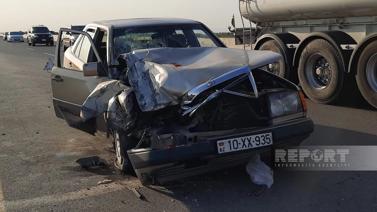 Kürdəmirdə baş verən qəzada yaralananlardan biri ölüb - YENİLƏNİB