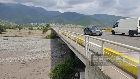 Azərbaycanda 35 kilometrlik yolda 21 körpü inşa edilib