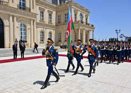 Official welcome ceremony held for President of Türkiye Recep Tayyip Erdogan