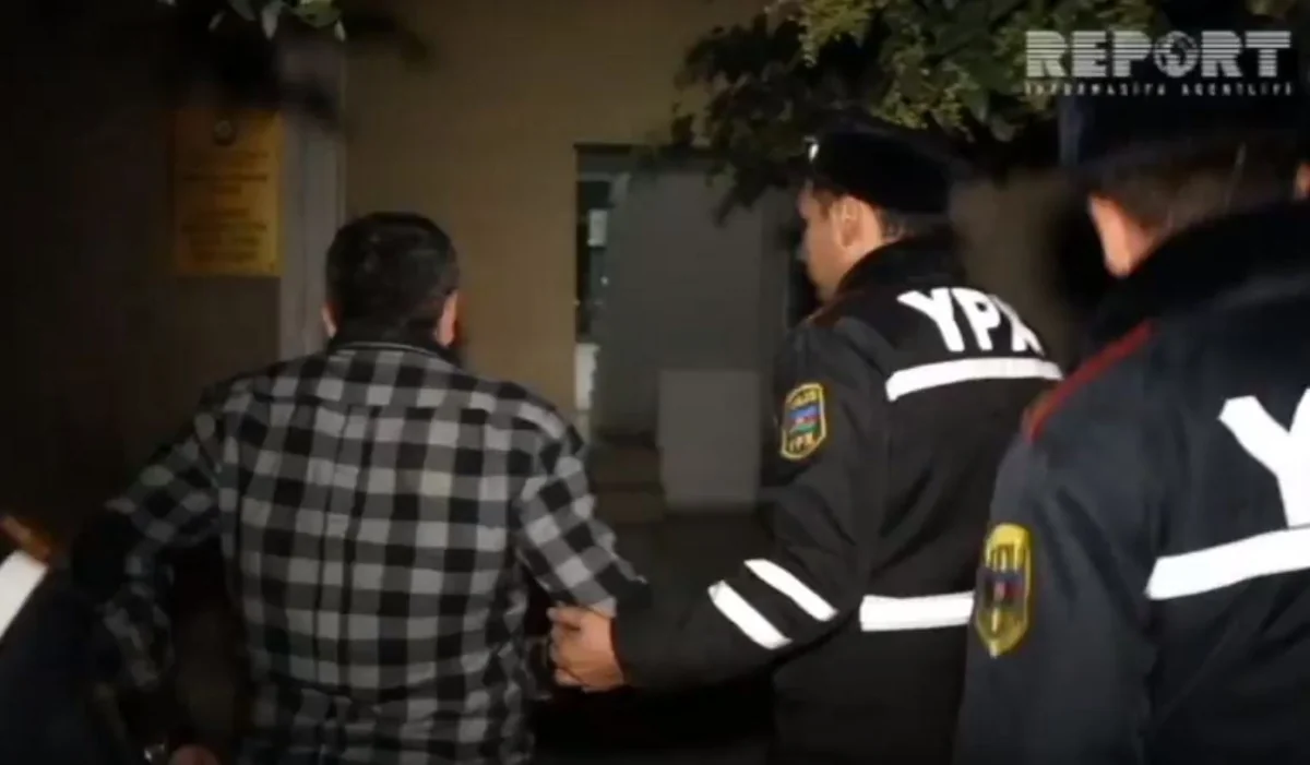 Bakıda reyd zamanı AMEA-nın işçisi sərxoş halda saxlanılıb - VİDEO