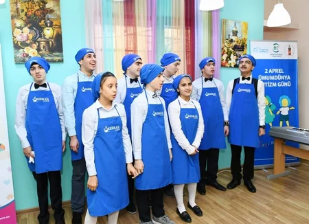 Mehriban Əliyeva Bakıdakı Autizm sindromlu uşaqlar üçün reabilitasiya Mərkəzini ziyarət edib