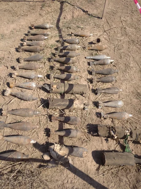 ANAMA 175 partlamamış hərbi sursat və 2 dron aşkarladı