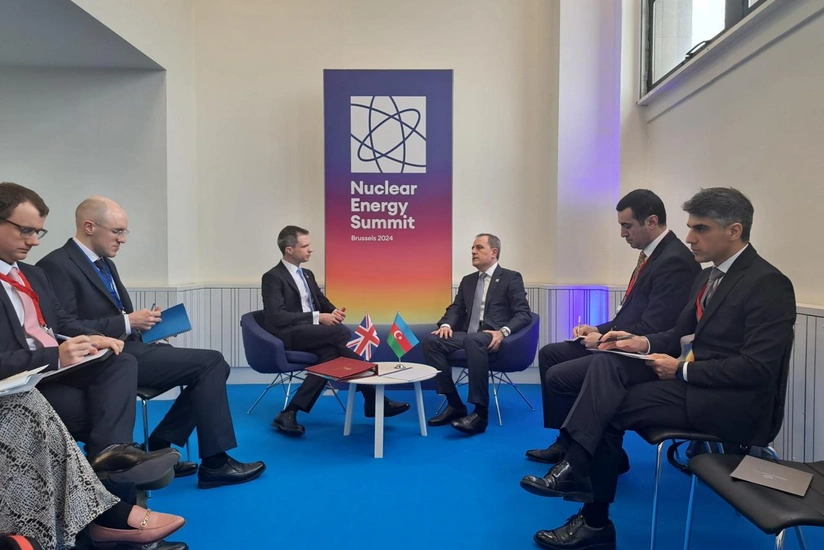 Джейхун Байрамов встретился с Эндрю Боуи