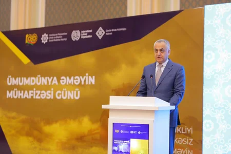 Naxçıvanda Ümumdünya Əməyin Mühafizəsi Gününə həsr olunan konfrans keçirilib - YENİLƏNİB