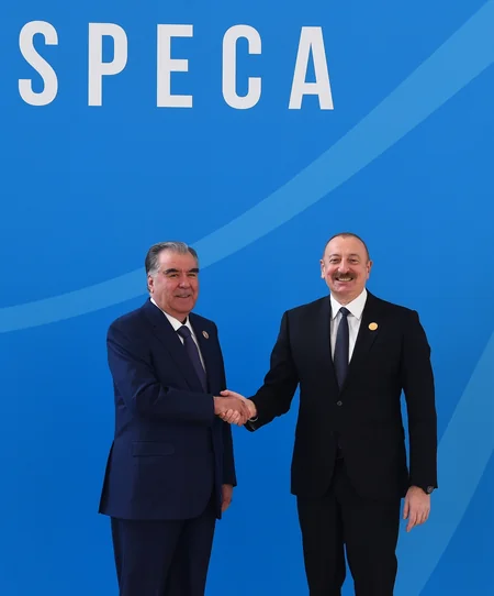 President of Azerbaijan Ilham Aliyev attends SPECA Summit - UPDATED