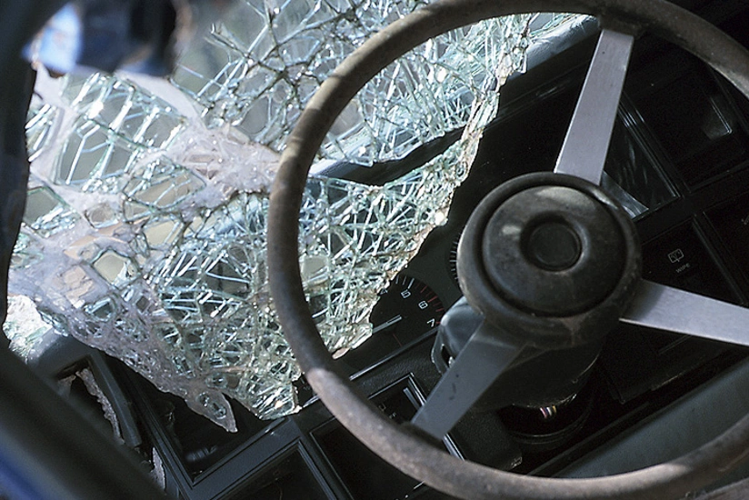 Gəncədə yol qəzası baş verib, 2 nəfər xəsarət alıb