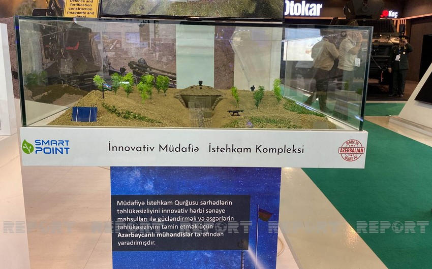 Азербайджанский инновационный комплекс оборонительных укреплений размещен на освобожденных территориях