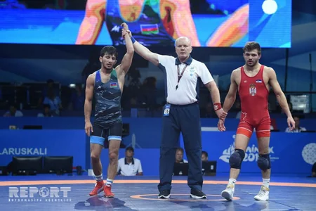 Minsk 2019: Mahir Amiraslanov claims Azerbaijans first wrestling gold