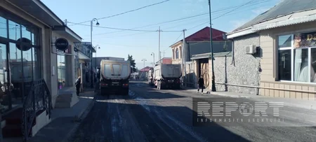 Oğuzun 14 küçəsində yollar təmir olunur