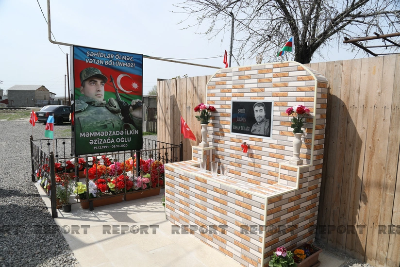 Şəhid İlkin Məmmədzadənin xatirəsinə ehsan bulağı istifadəyə verilib - VİDEO