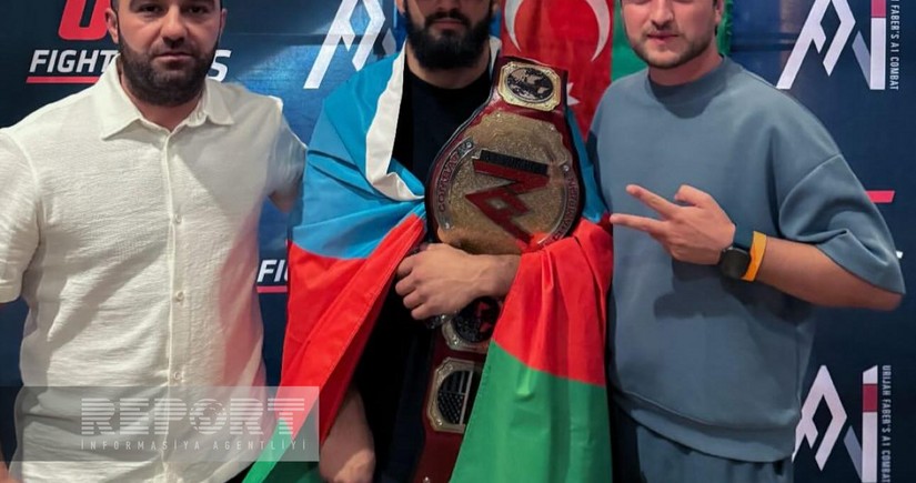 Azərbaycanlı MMA döyüşçüsü ABŞ-də “Urijah Faber’s A1 Combat 27”də israilli rəqibinə qalib gəlib