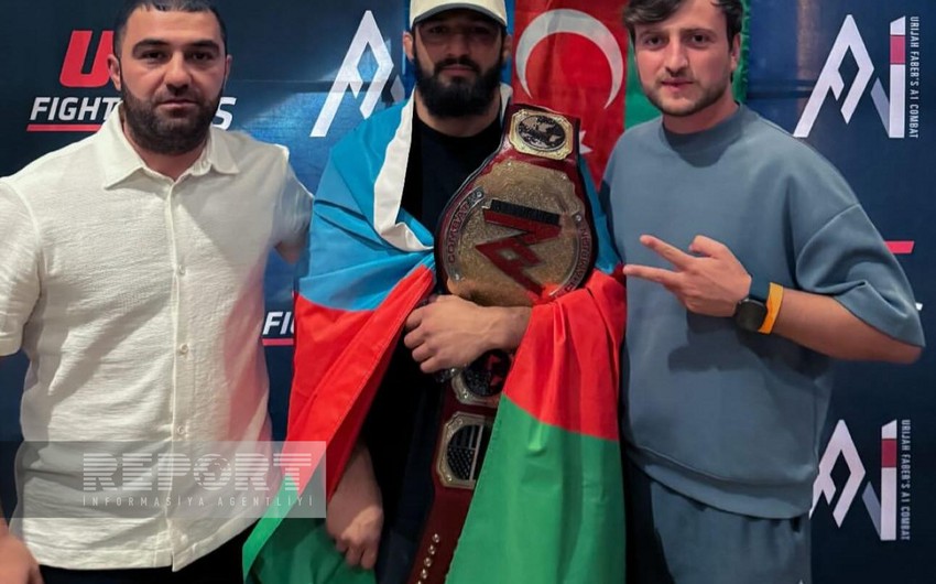 Azərbaycanlı MMA döyüşçüsü ABŞ-də “Urijah Faber’s A1 Combat 27”də israilli rəqibinə qalib gəlib