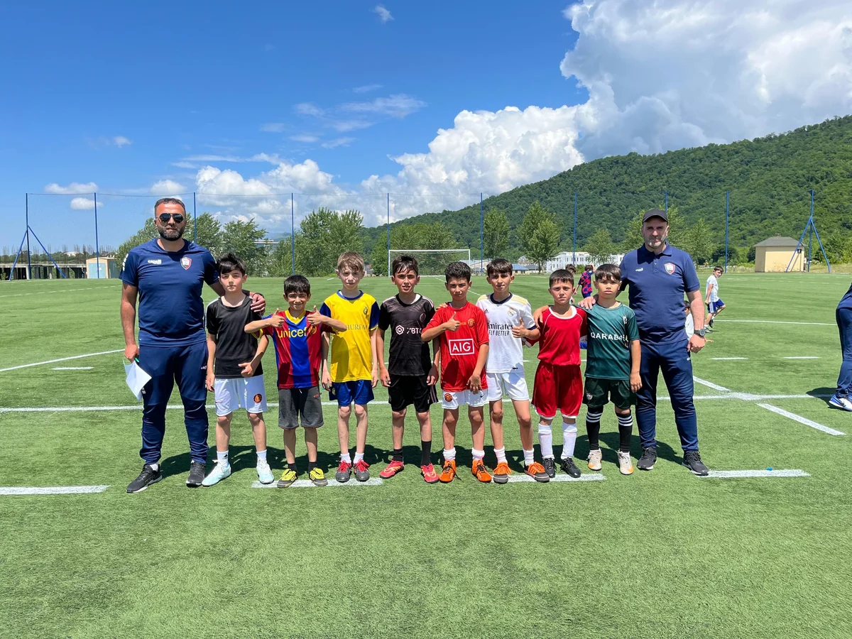 “Qəbələ” Futbol Akademiyasının yay seçimlərinin birinci mərhələsi başa çatıb