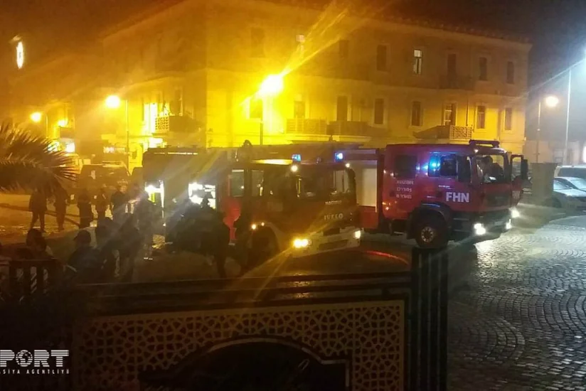 Bakıda ticarət mərkəzinin binasında yanğın zamanı xəsarət alanların sayı artıb - YENİLƏNİB - FOTO - ƏLAVƏ OLUNUB - VİDEO