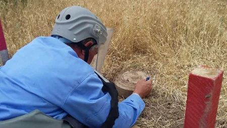 Cocuq Mərcanlıda 11 ədəd mina aşkarlanıb