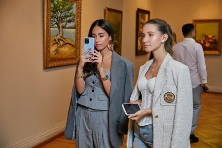 Bakıda Cəmilə Hacıyevanın Septem multisensor sərgisi açılıb - FOTO