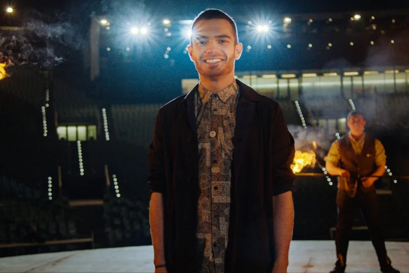 Elnur Hüseynov Budapeştdə fanatları ilə görüşüb