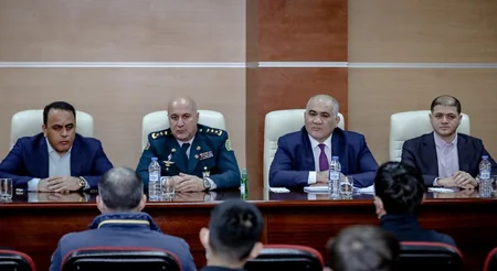 “Sərhədçi klubunun yeni prezidenti Firdovsi Umudovun təqdimatı olub