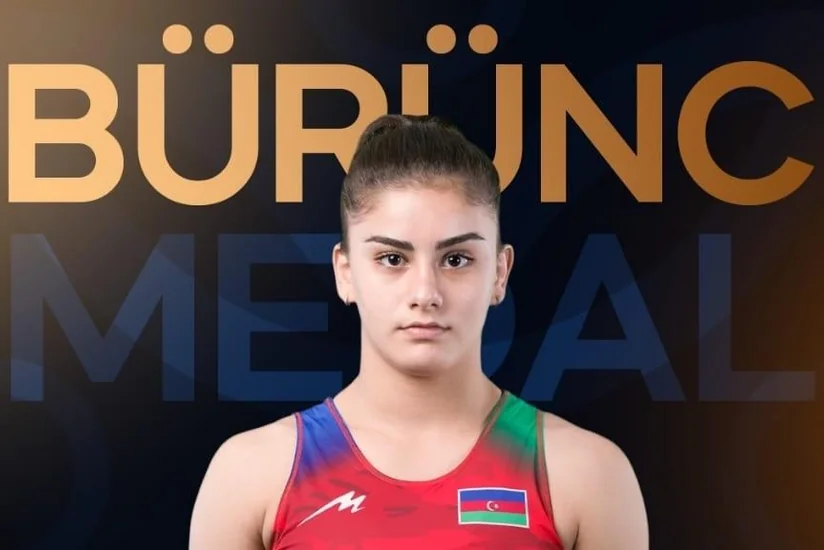 Azərbaycanın qadın güləşçisi dünya çempionatında bürünc medal qazanıb