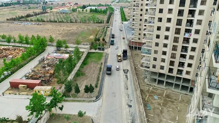 Aşağı Güzdək avtomobil yolu yenidən qurulur