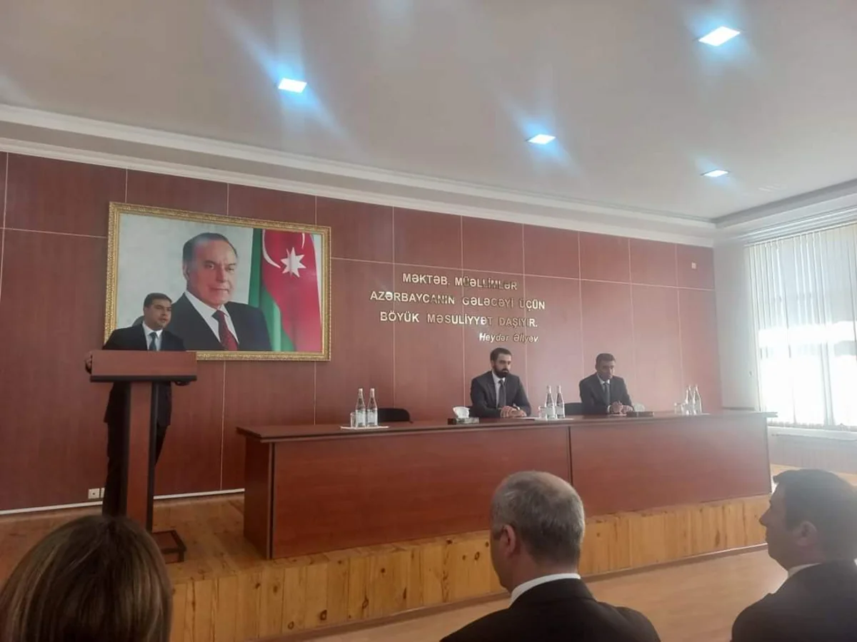 Mərkəzi Aran Regional Təhsil İdarəsinin müdiri ictimaiyyətə təqdim olunub