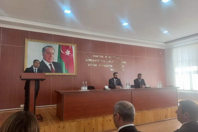 Mərkəzi Aran Regional Təhsil İdarəsinin müdiri ictimaiyyətə təqdim olunub