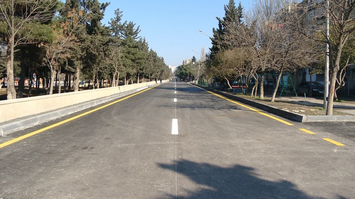 ​Bakıda daha bir yolda avtonəqliyyat vasitələrinin hərəkəti bərpa olunur