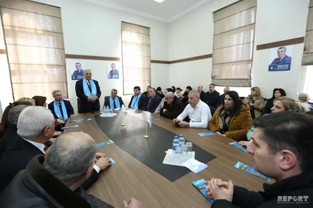 Deputatlığa namizəd Rauf Nağıyevin seçicilərlə növbəti görüşü keçirilib