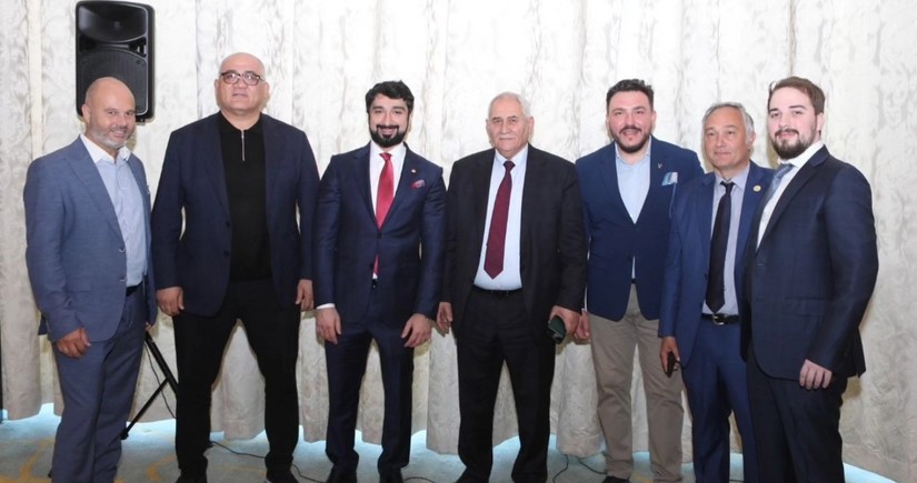 Firdovsi Umudov Beynəlxalq və Avropa Ağırlıqqaldırma Federasiyalarının prezidentləri ilə görüşüb